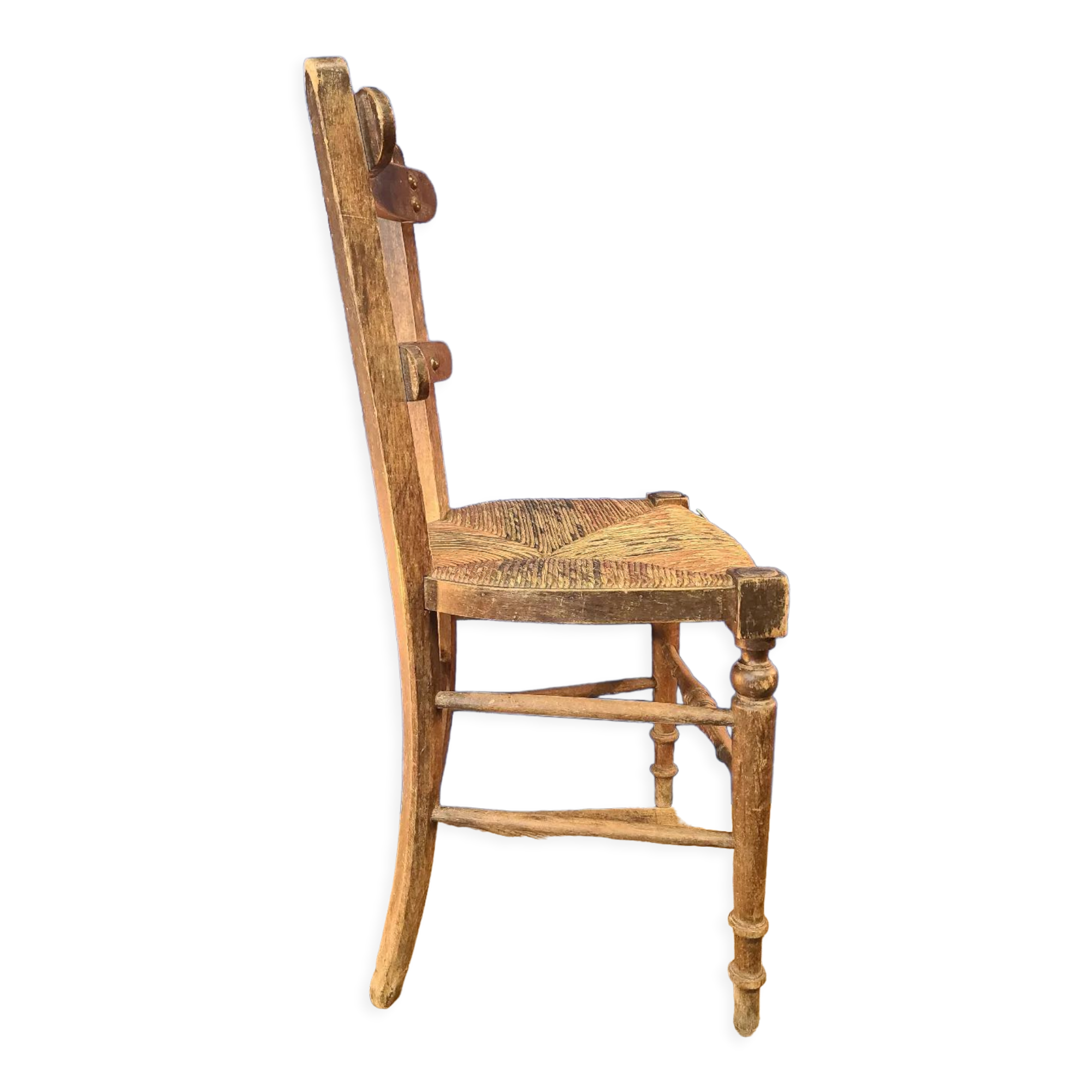 Antique mulched chair