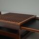 Set of 2 Tetra tables by Bernard Vuarnesson for Bellato, 1980s Italy.