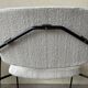 Pair of chairs CM197 by Pierre Paulin, in curly wool