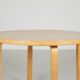 Alvar Aalto table 90A ed. Artek circa 1980
