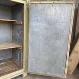 Old cast iron fridge - a decorative nugget