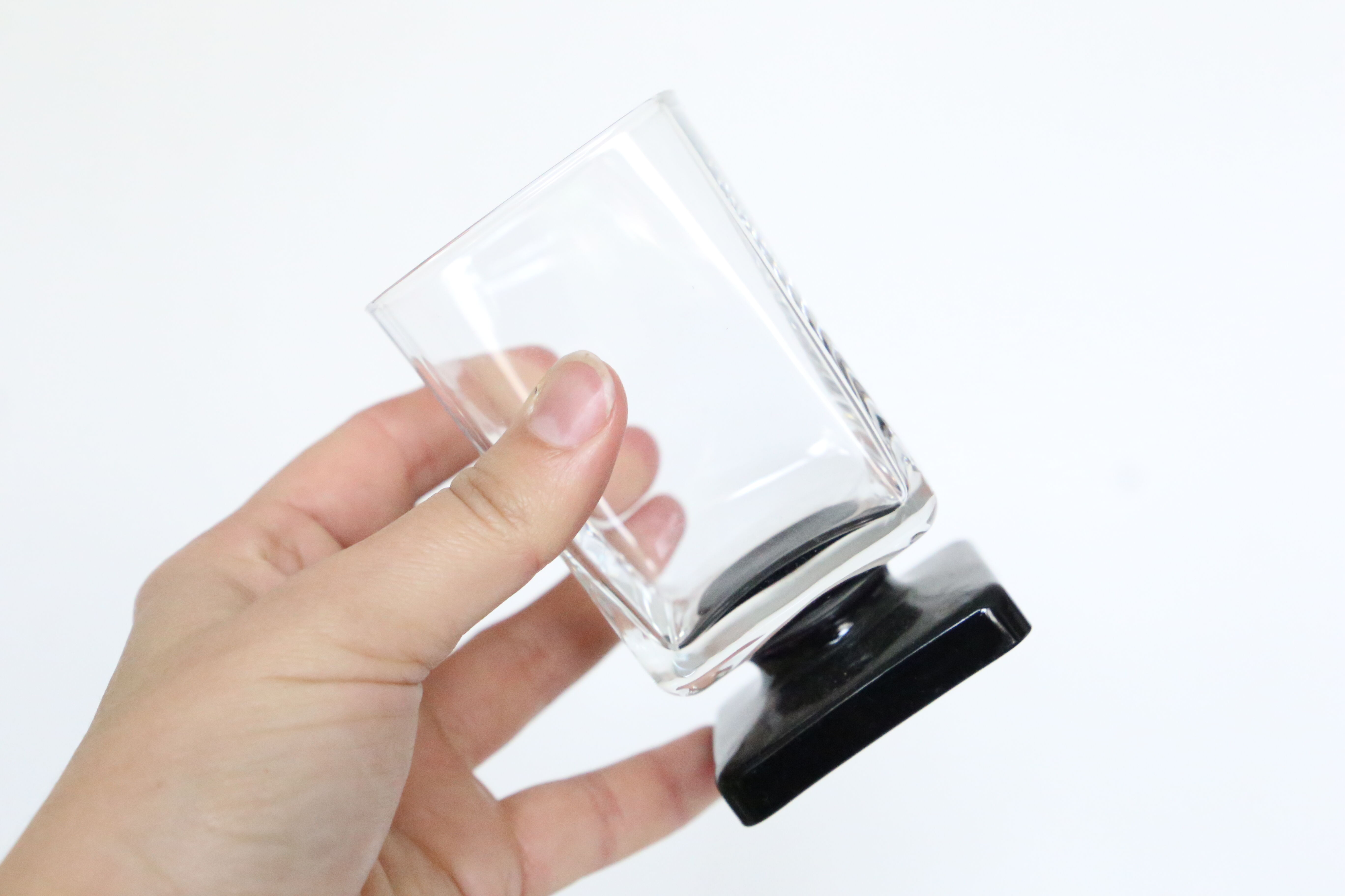 Set de 3 verres à pied, vintage, 1960, mid century