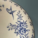 Compotier on pedestal XIXth Terre de Fer L. Chanut Paris