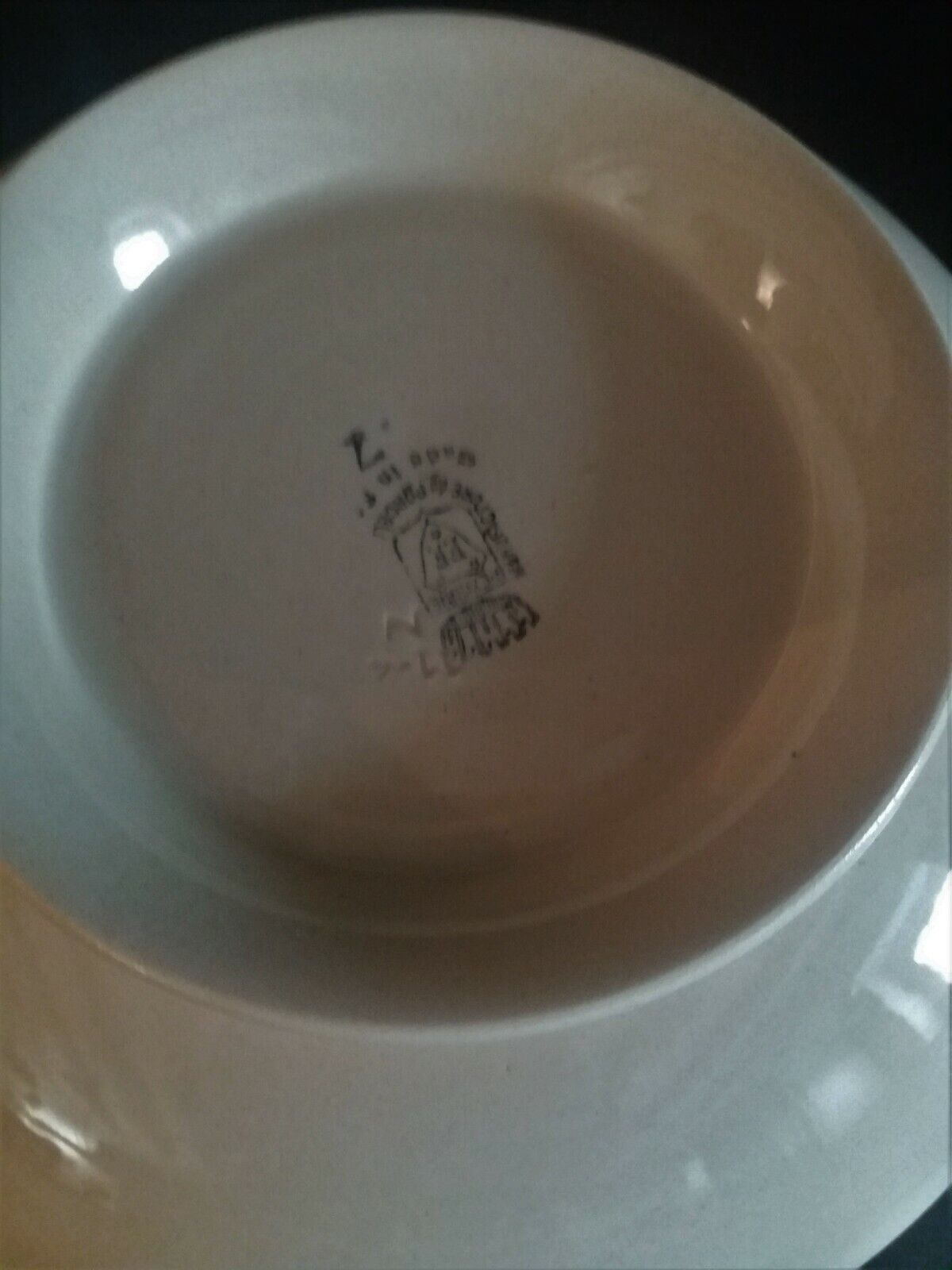 Pexonne earthenware compotier model Algiers