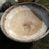 Monumental basin by René Pechère 120 cms and its foot