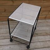 Perforated iron rolling table