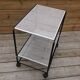 Perforated iron rolling table