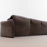 Maralunga 3-seater sofa by vico magistretti for cassina, italy