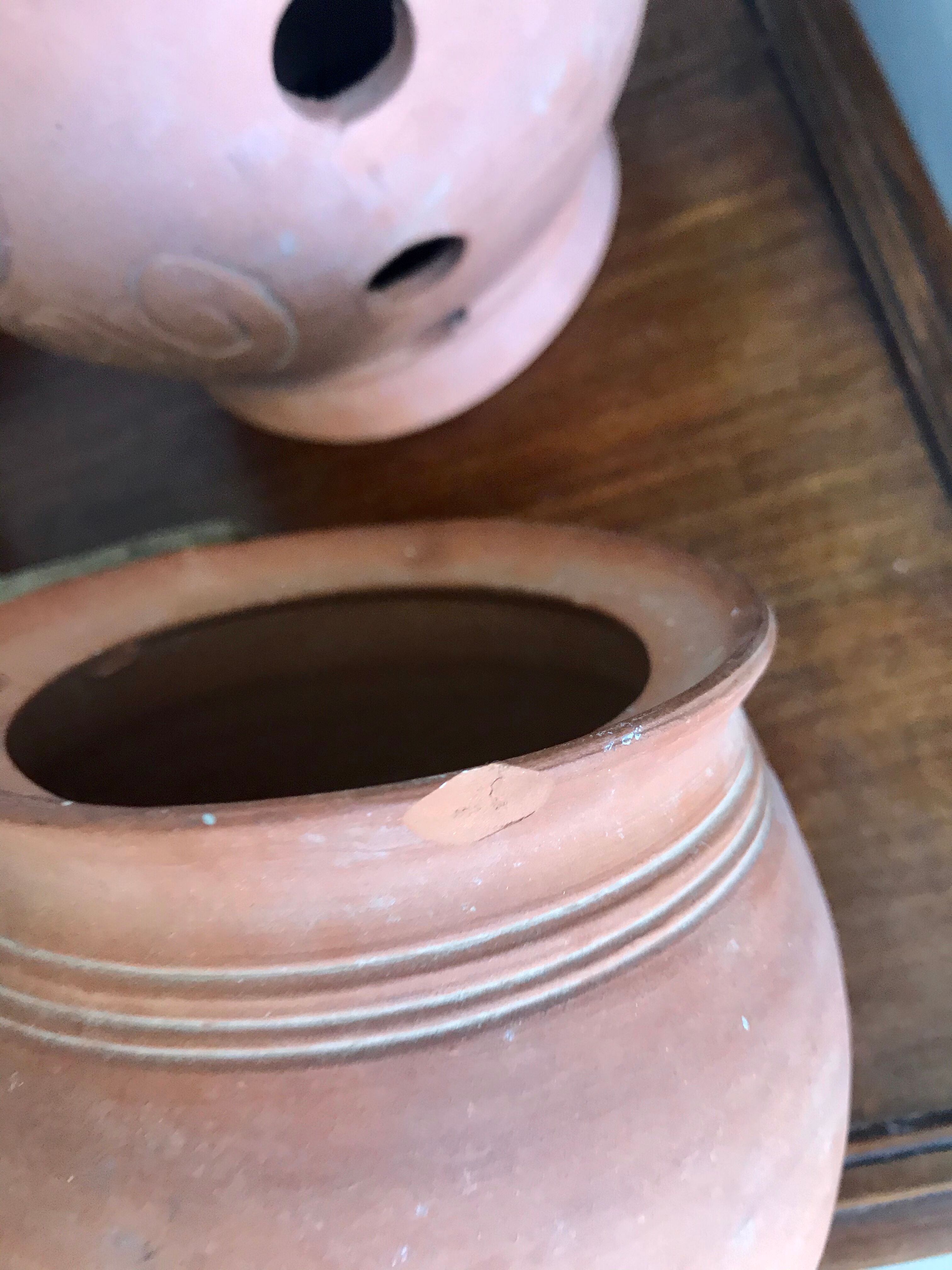 Vallauris terracotta pots