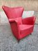 Isa Bergamo - armchair - pressure-moulded brass feet