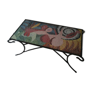 Table basse avec plateau