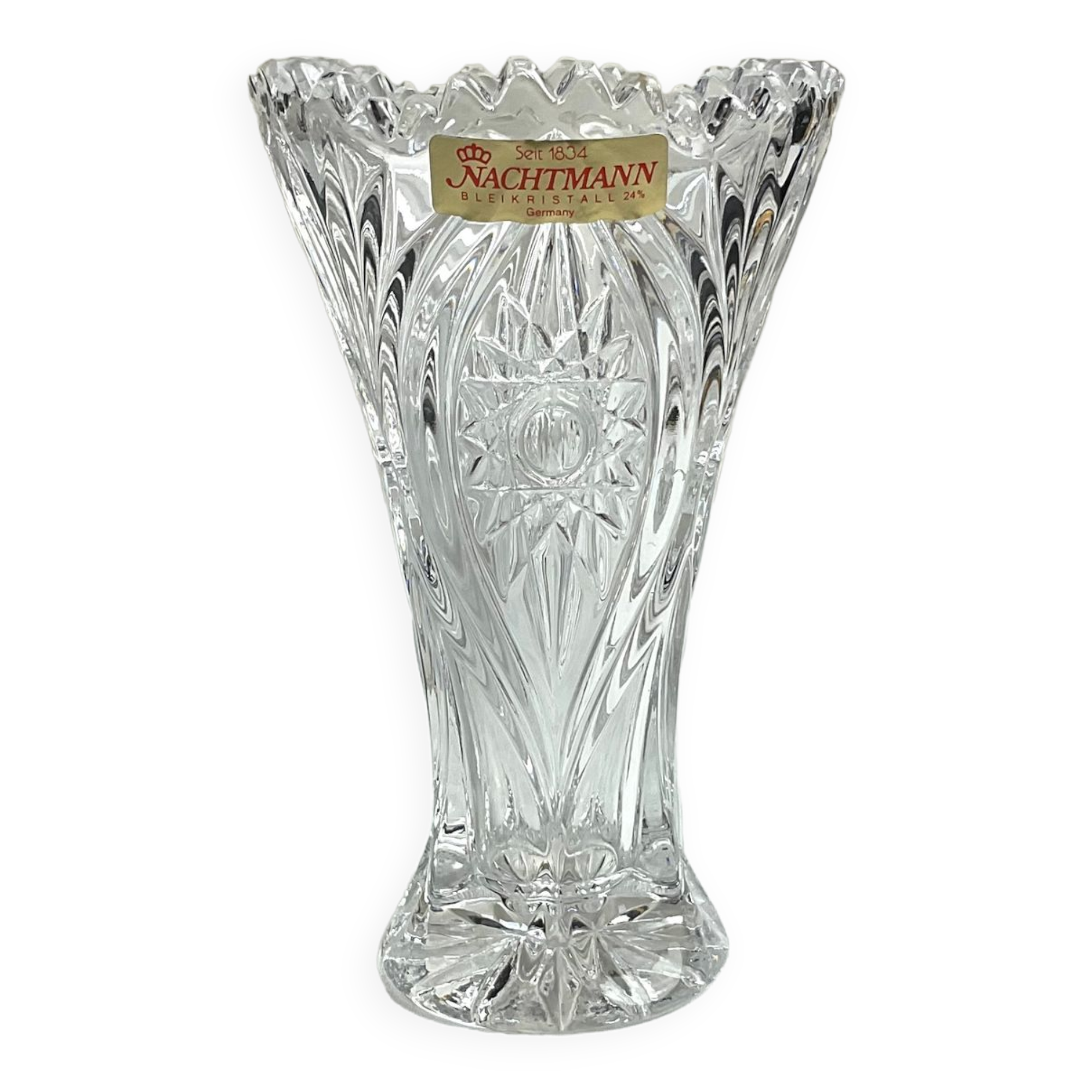 Vintage Nachtmann crystal vase