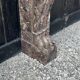 Charles X fireplace in Waulsort marble, early 19th century