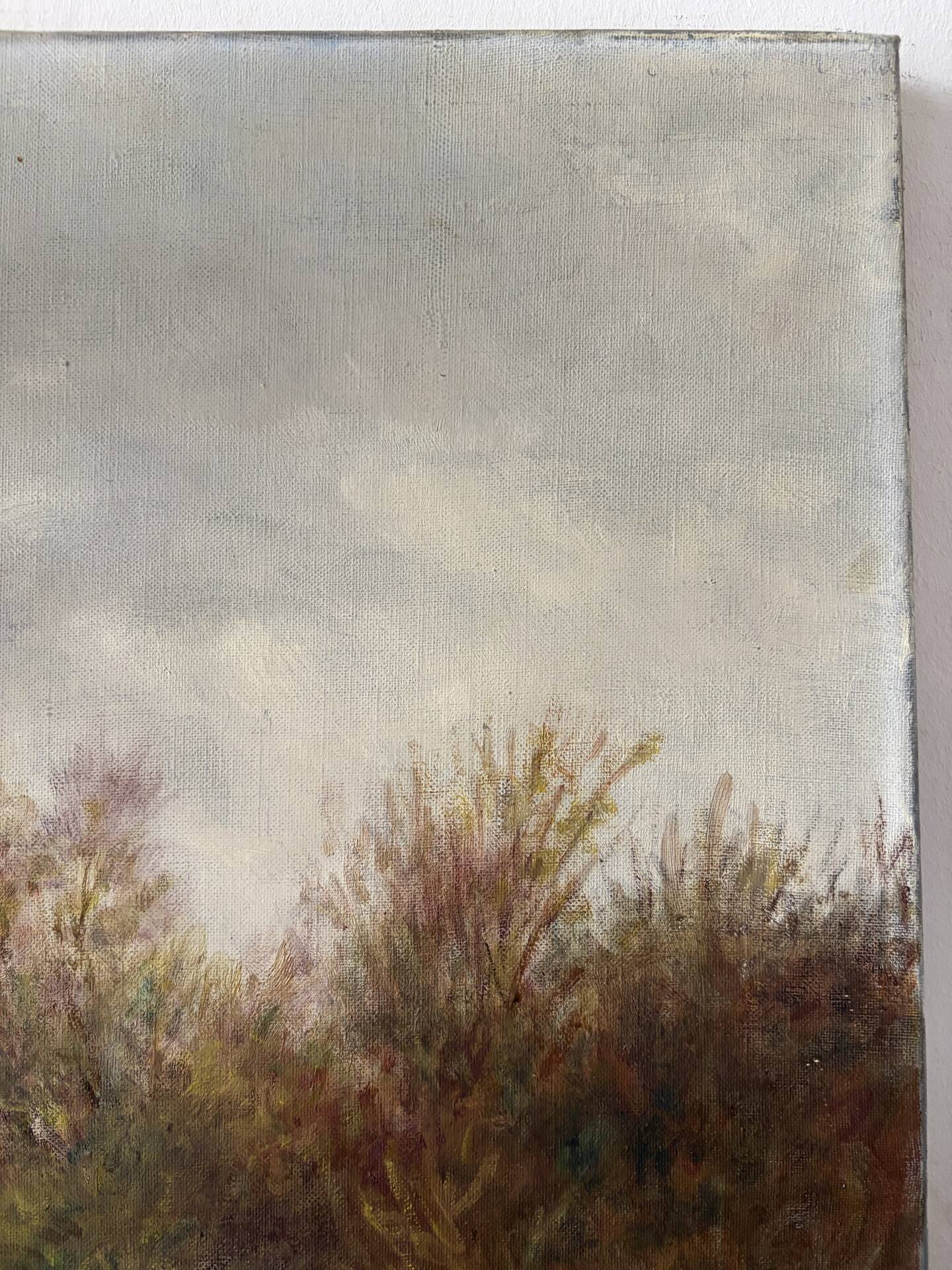 Rural landscape, oil on canvas signed F Baron