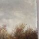 Rural landscape, oil on canvas signed F Baron