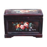 Lacquered wood chest, Napoleon III style