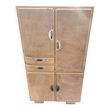 Buffet Mado vintage année 1960 - En bois brut poncé