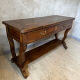 Walnut draper table