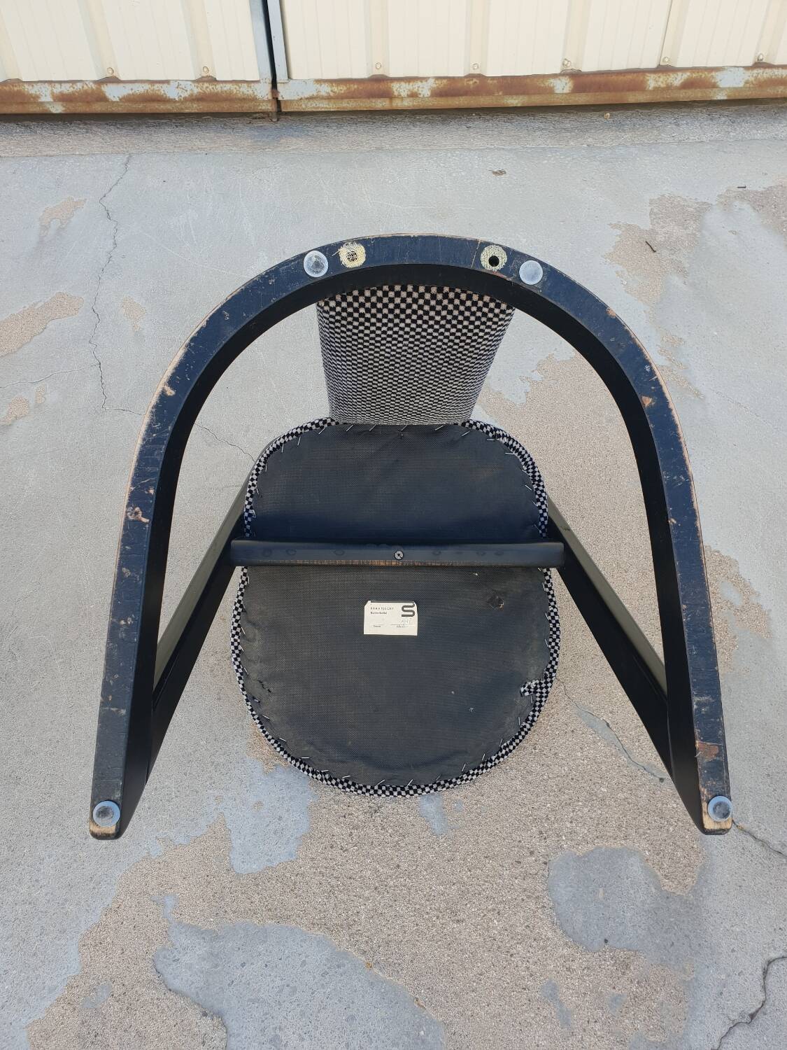Série de 4 chaises design 1970