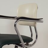 Industrial office chair with armrests by toon de wit for de wit, 1950s | gr