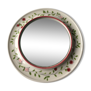 miroir vintage en céramique