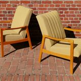 Pair of armchairs by Jitona Sobeslav 1960