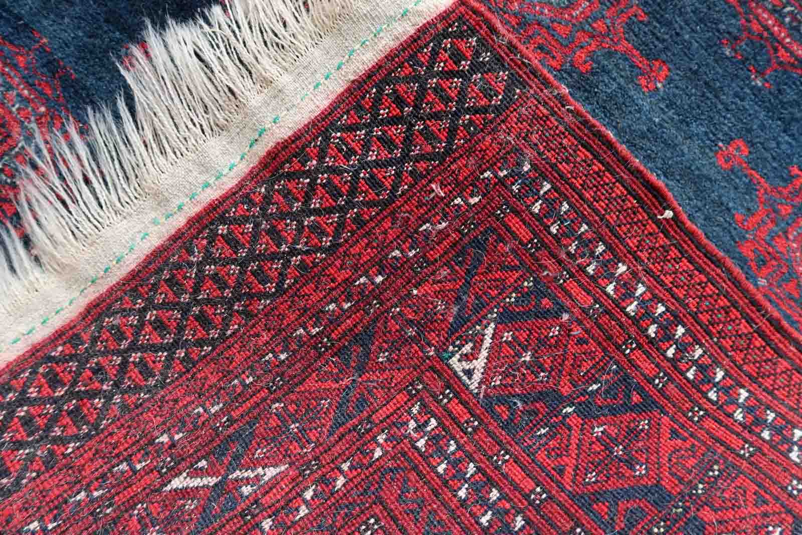 Afghan Baluch vintage rug 120x179cm