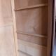 Armoire bois portes coulissantes, armoire bois, meuble de rangement vintage