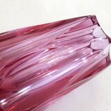 Small vintage faceted vase