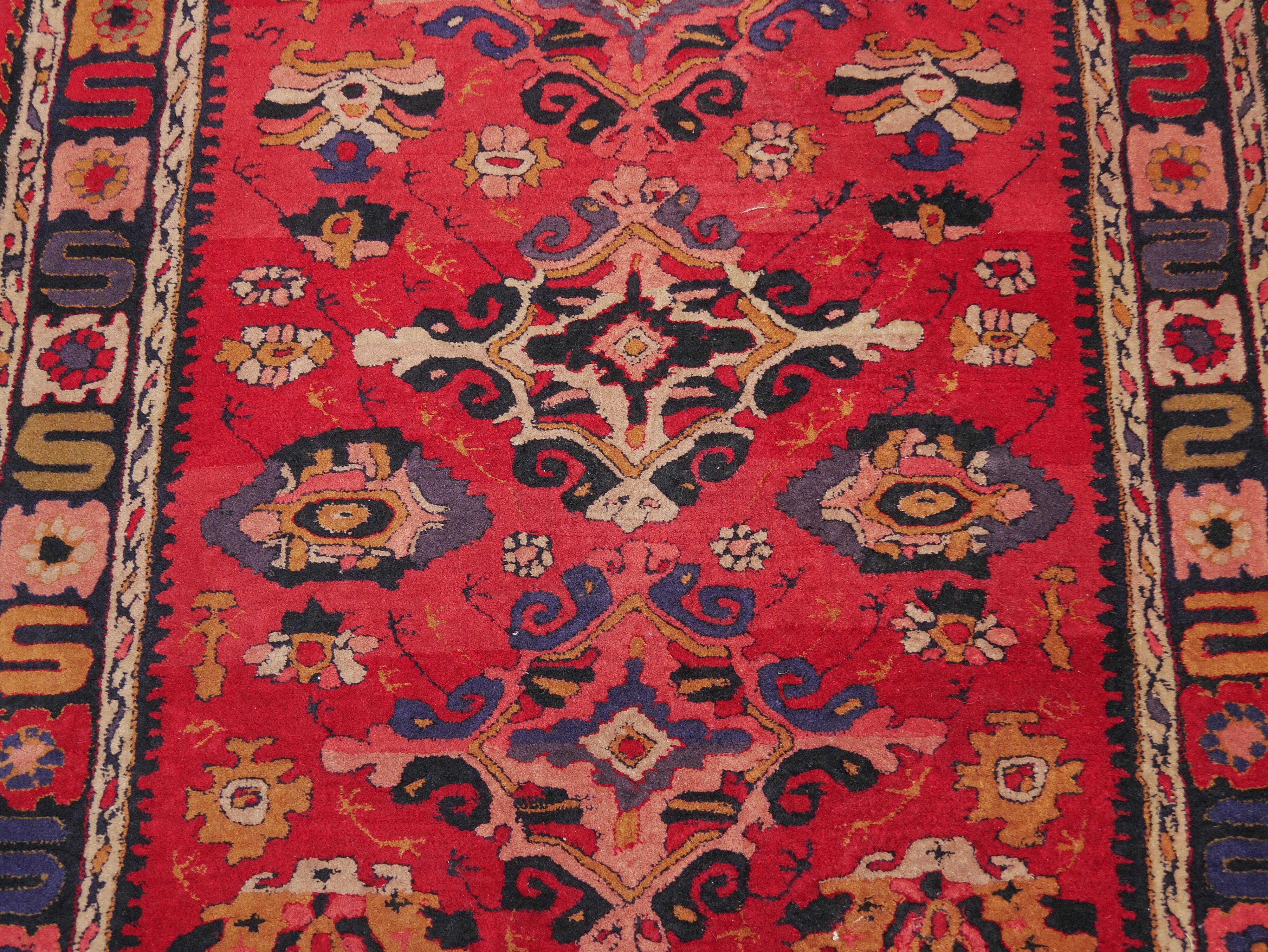 Tapis d'orient fait main janus