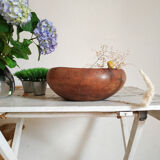 Old wooden bowl