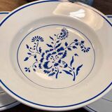 3 assiettes creuses Lunéville