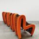 Funky seat belt dining chairs Phillips collection