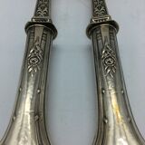 Stuffed silver salad cutlery