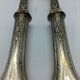 Stuffed silver salad cutlery