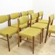 Ensemble de 8 chaises en palissandre, années 1960