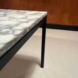 Vintage 1970s Calacatta marble coffee table