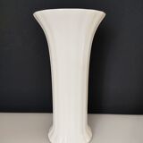 Vase royal Boch faïence blanche