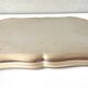 Elegant Table Art Silver-Plated Metal Tray Louis XVI Vintage Style