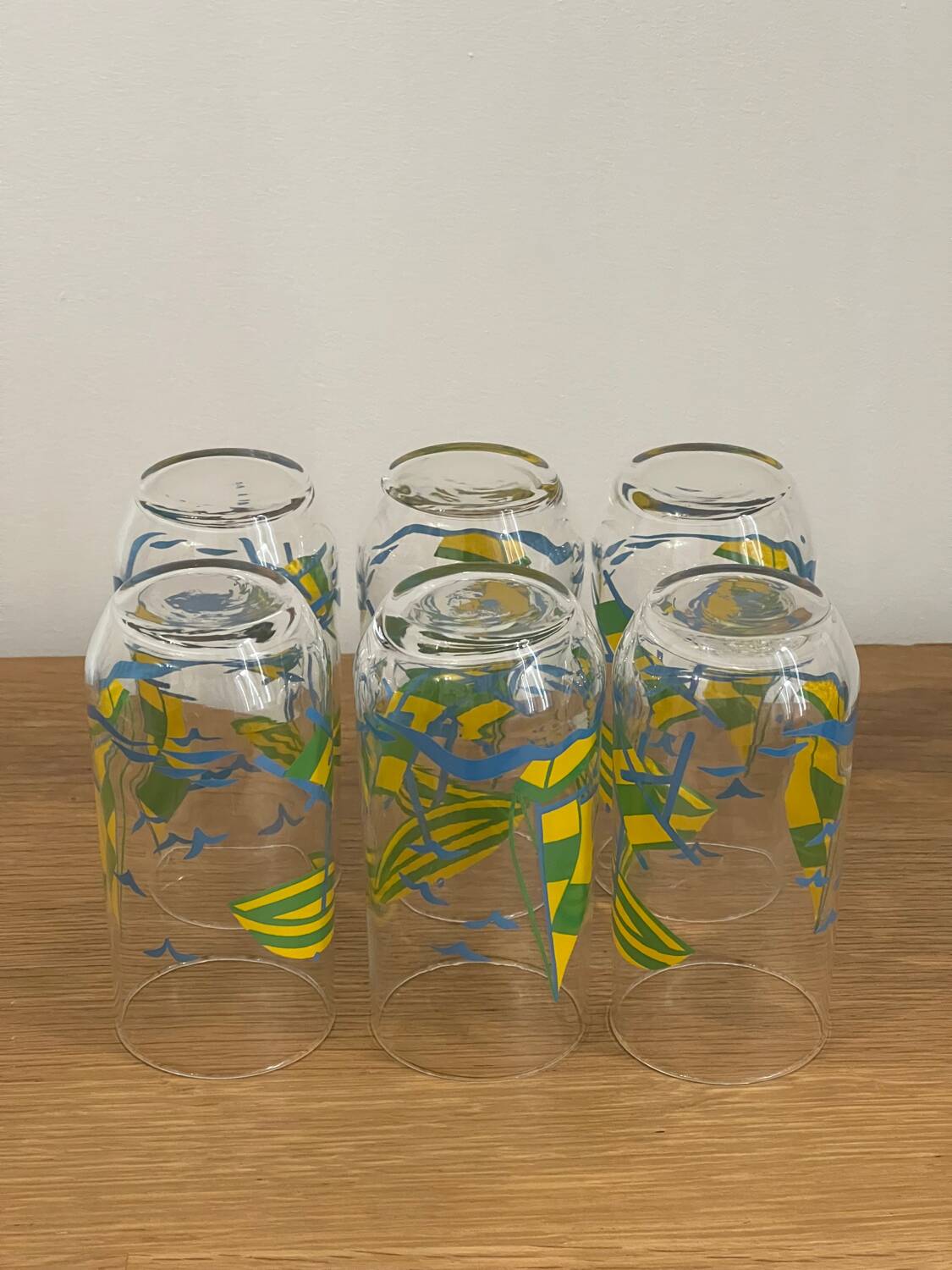 6 verres à orangeade