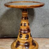 Guéridon en bois de palmier, Amérique du Sud vers 1940