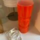 Lampe Fitz en verre orange Habitat vintage