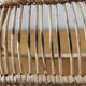 Woven wicker basket