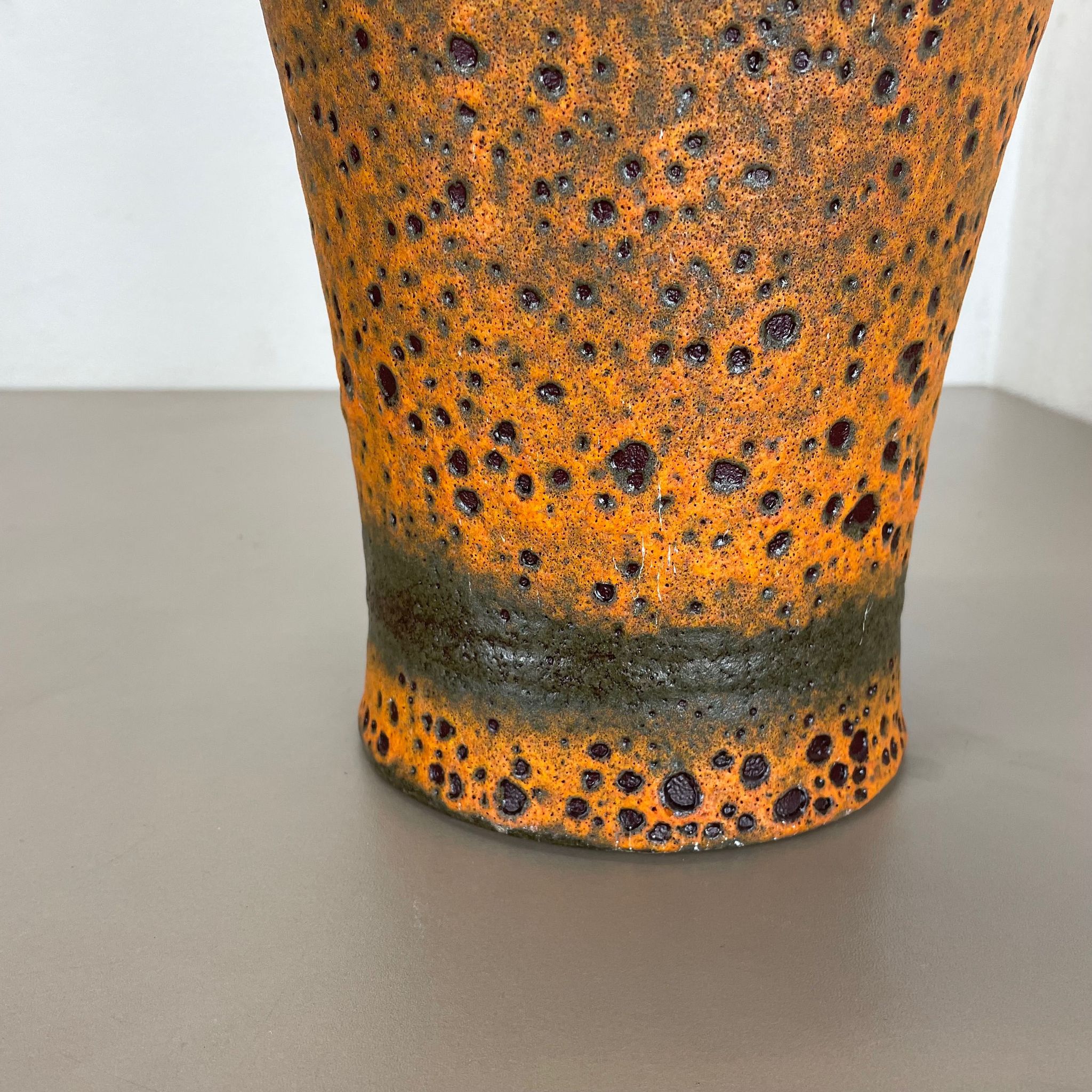 Fat Lava Ceramic Vase "Robot" by Heinz Siery Carstens Tönnieshof, Germany, 1960s