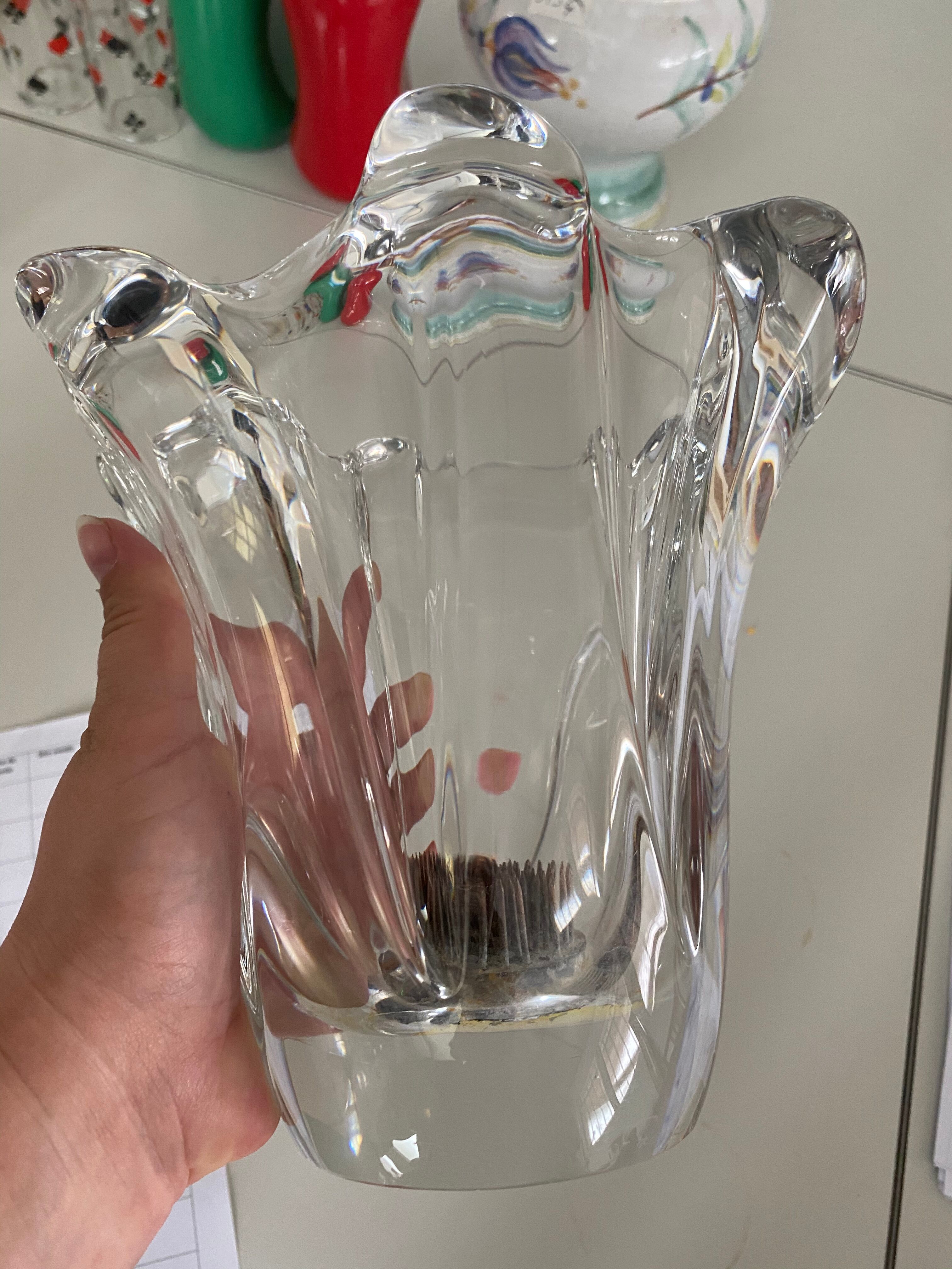 Crystal Daum France vase