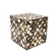 Mid-century mother-of-pearl flakes ice bucket, Italy 1950s