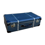Vintage blue suitcase