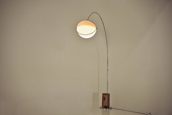 Lampadaire Arco « Pac-Man » par Superstudio pour Poltronova, 1970