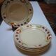 Ensemble de 8 Assiettes plates Jeannine / Gien