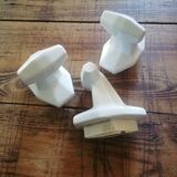 patère en porcelaine
